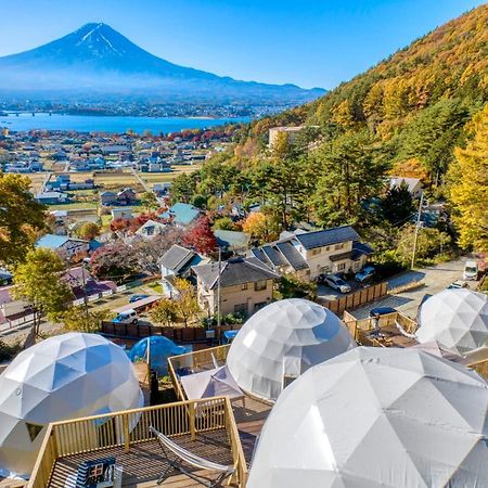 Mt.Fujiグランピングテラス　嶺乃華 Hotel ฟูจิคาวากุจิโกะ ภายนอก รูปภาพ