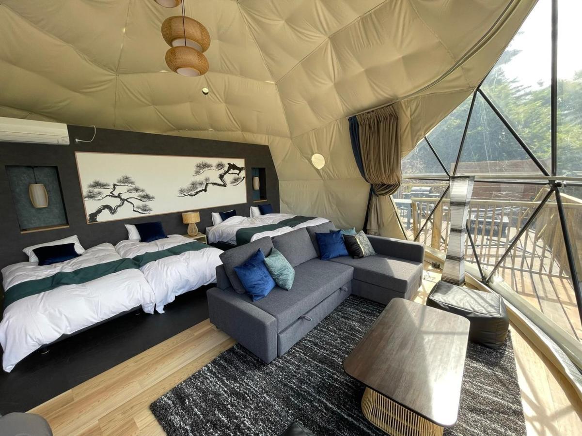 Mt.Fujiグランピングテラス　嶺乃華 Hotel ฟูจิคาวากุจิโกะ ภายนอก รูปภาพ