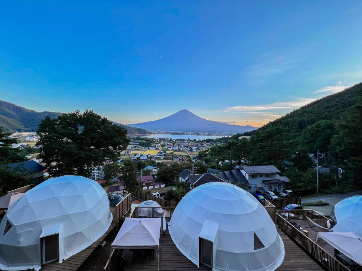 Mt.Fujiグランピングテラス　嶺乃華 Hotel ฟูจิคาวากุจิโกะ ภายนอก รูปภาพ