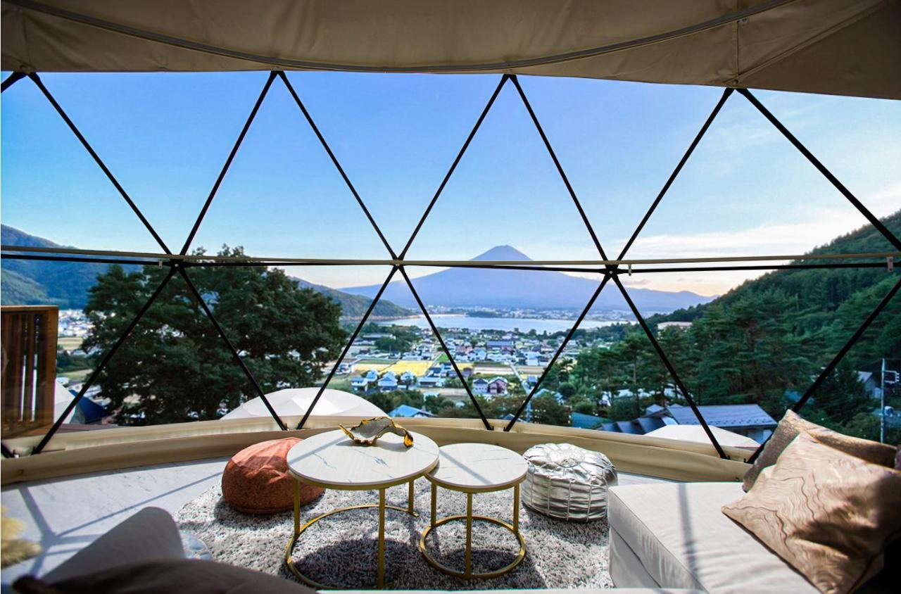 Mt.Fujiグランピングテラス　嶺乃華 Hotel ฟูจิคาวากุจิโกะ ภายนอก รูปภาพ