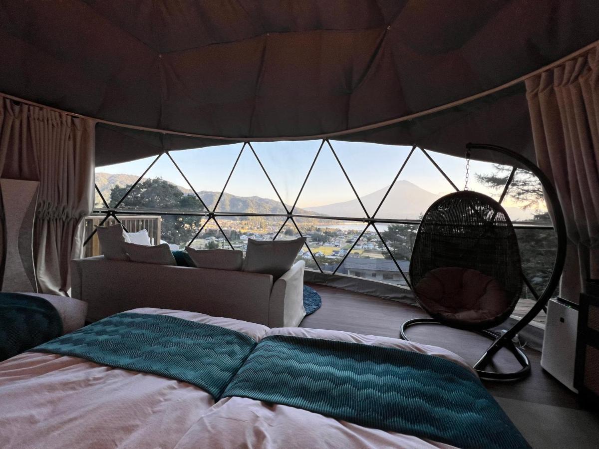 Mt.Fujiグランピングテラス　嶺乃華 Hotel ฟูจิคาวากุจิโกะ ภายนอก รูปภาพ