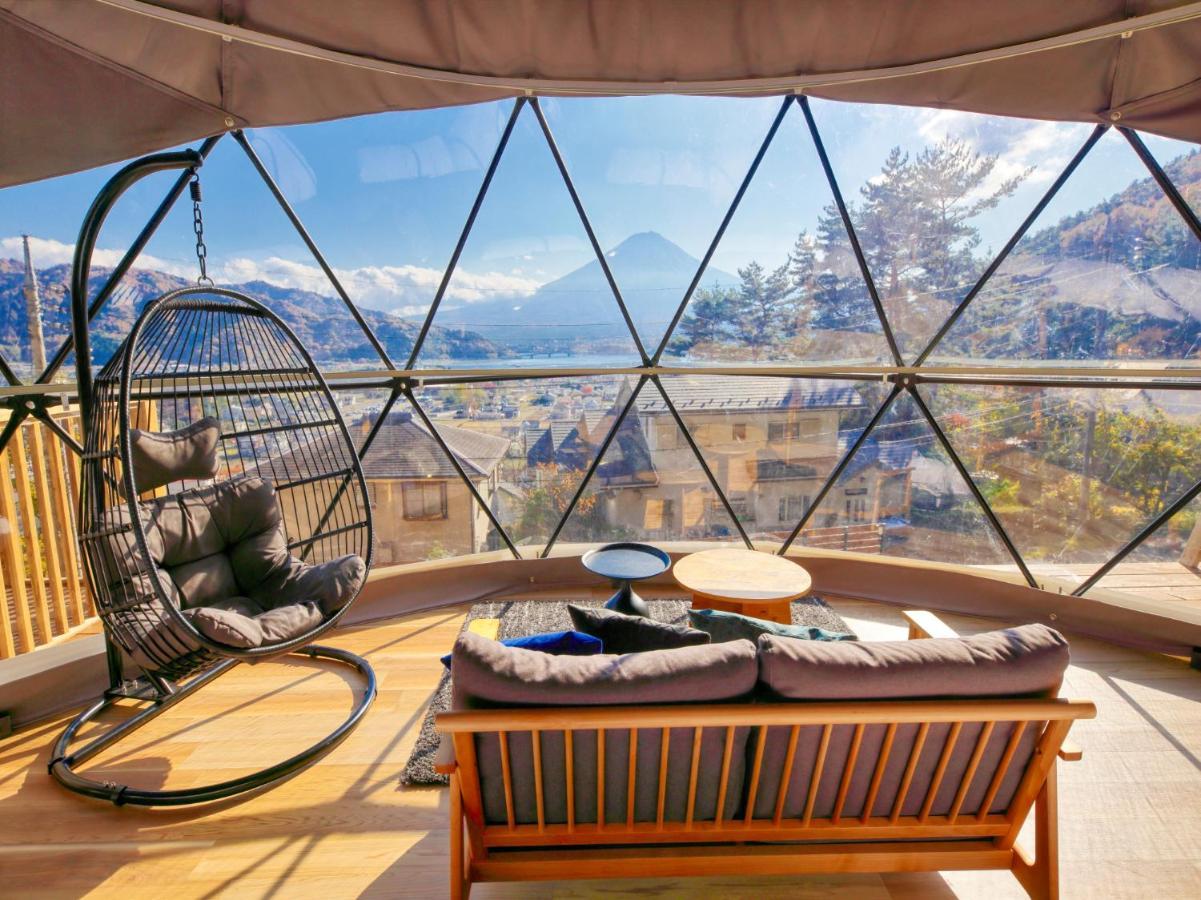 Mt.Fujiグランピングテラス　嶺乃華 Hotel ฟูจิคาวากุจิโกะ ภายนอก รูปภาพ